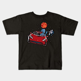 Mars And Cars Kids T-Shirt